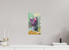 Anthurie Fine Art Print Acrylglas Slimline Goldrahmen wandfertig Myriam Probst Art Köln