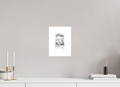 21 x 28 cm, Print Bamboo o. Rand Frozen Glas | Fine‑Art‑Print