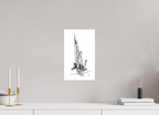 20 x 34,4 cm, Print, Hahnemühle Bamboo, 1cm weißer Rand Still Woods „Ivy Afterstorm“ | Fine‑Art‑Print