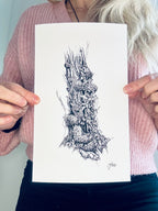 Still Woods „Still Ascent“ | Fine‑Art‑Print