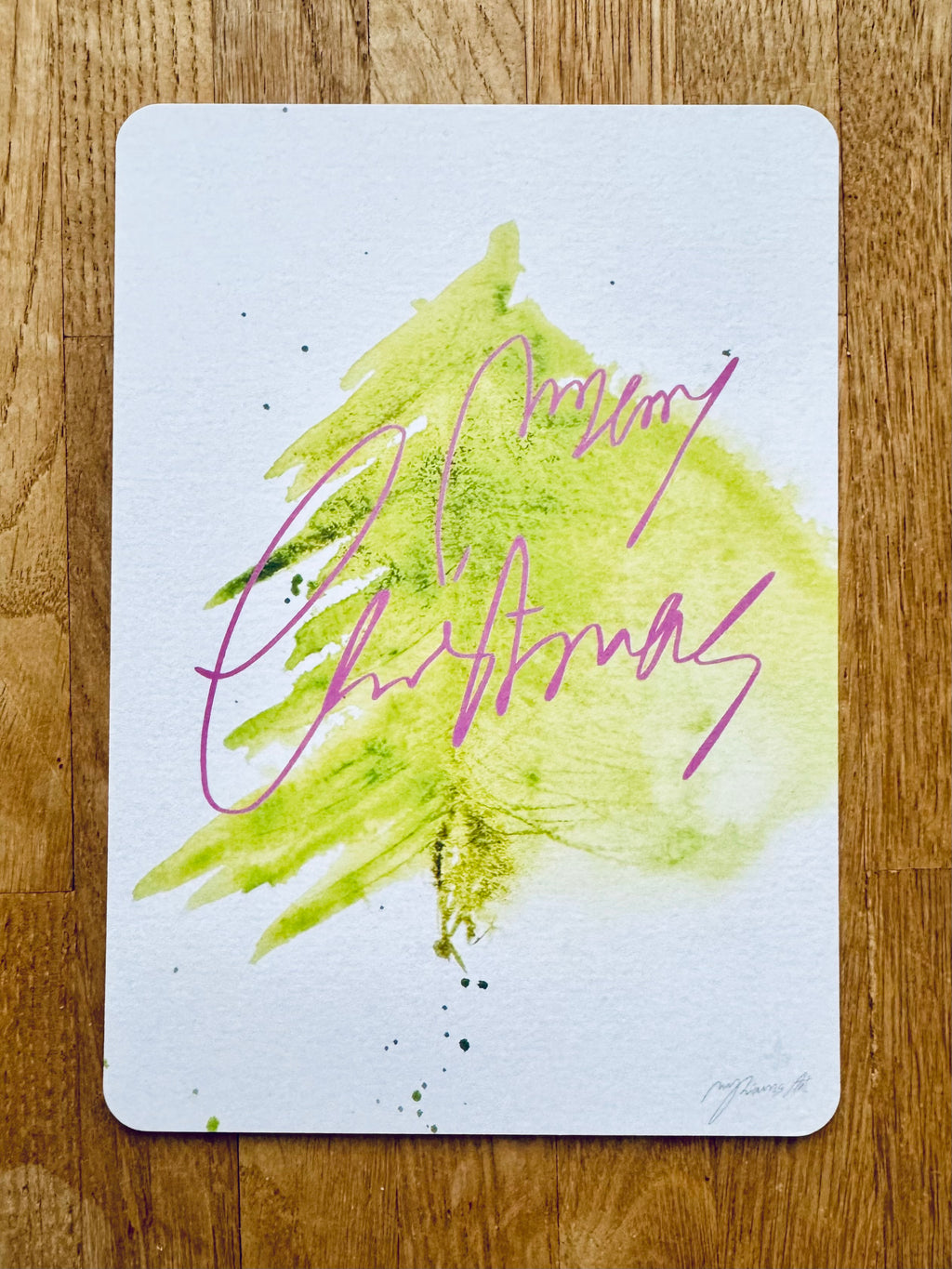 "Merry Christmas" Grußkarten 10er Set