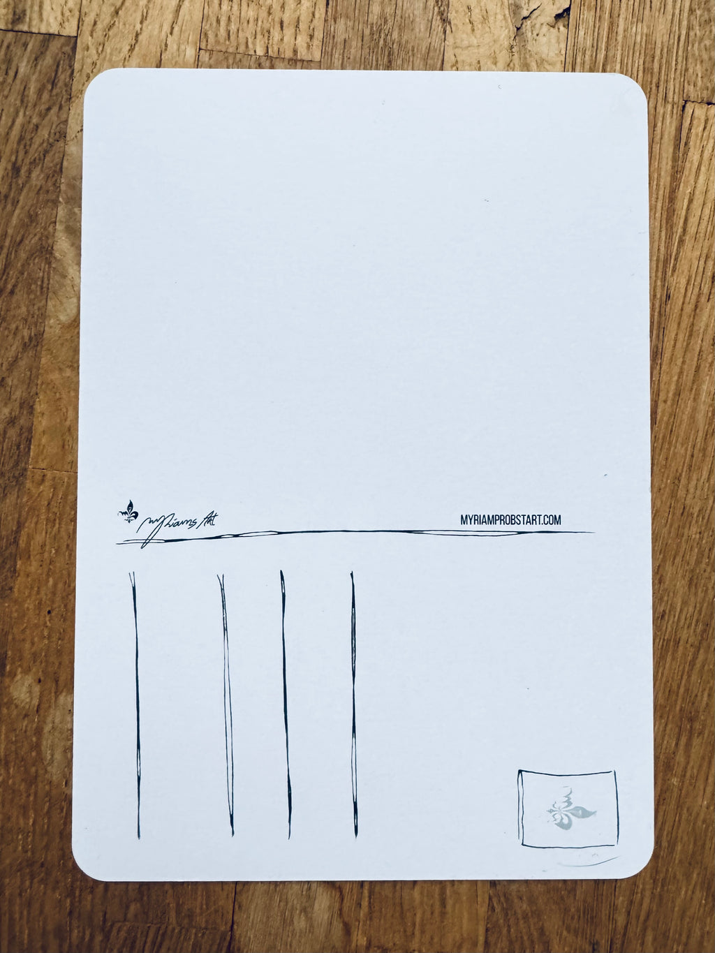 "Weihnachts-Minimalist" Grußkarten 10er Set mit Goldfolie