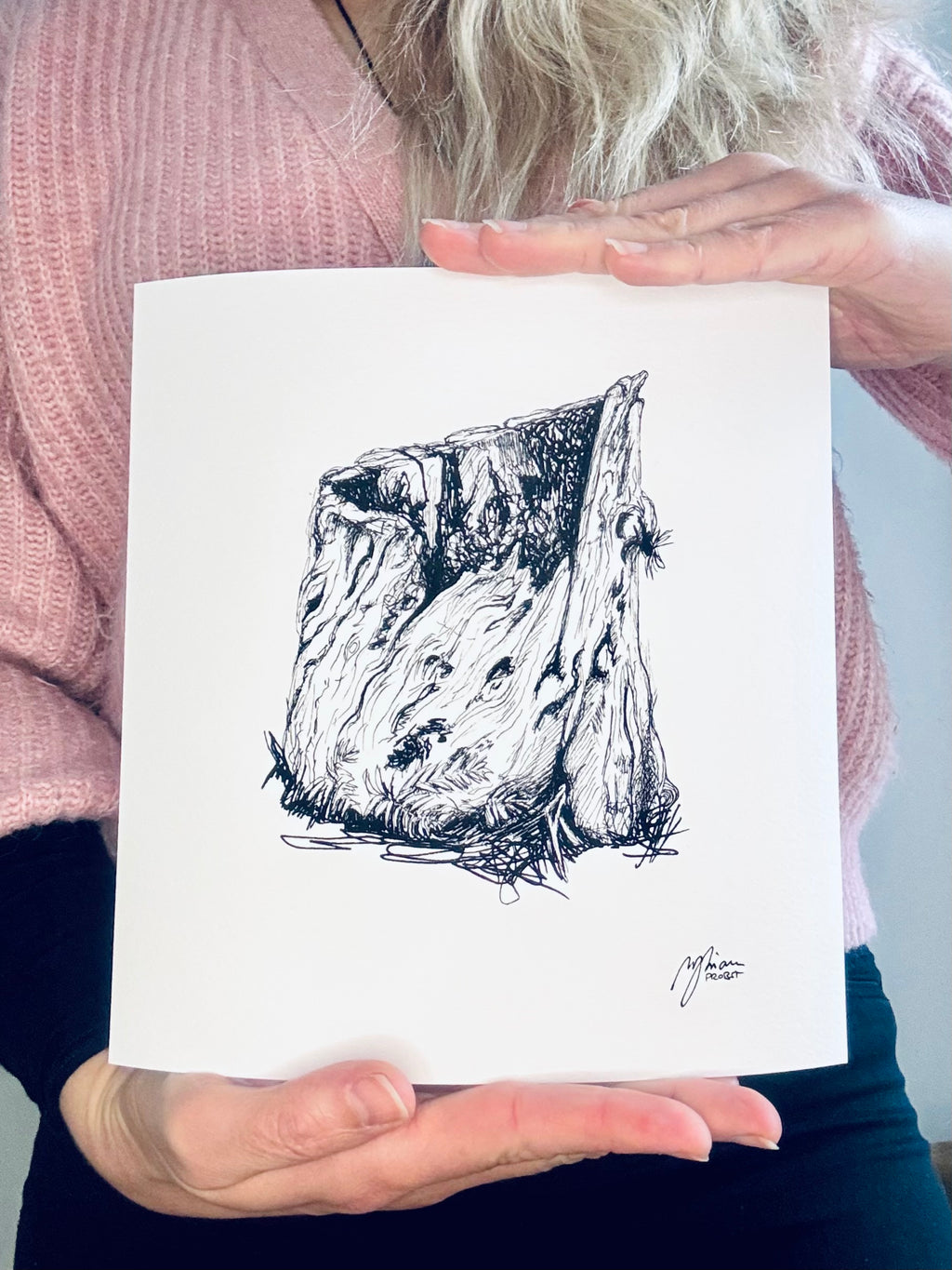 Still Woods „Rooted Silence - Verwurzelte Stille“ 4x4 | Fine‑Art‑Print