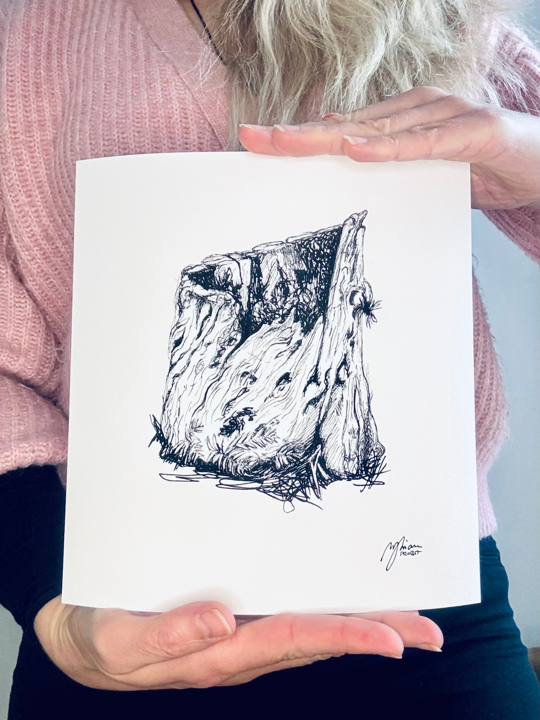 Still Woods „Rooted Silence - Verwurzelte Stille“ 4x4 | Fine‑Art‑Print