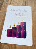 Grußkarten 3er, 5er 10er Sets Gemischte Motive