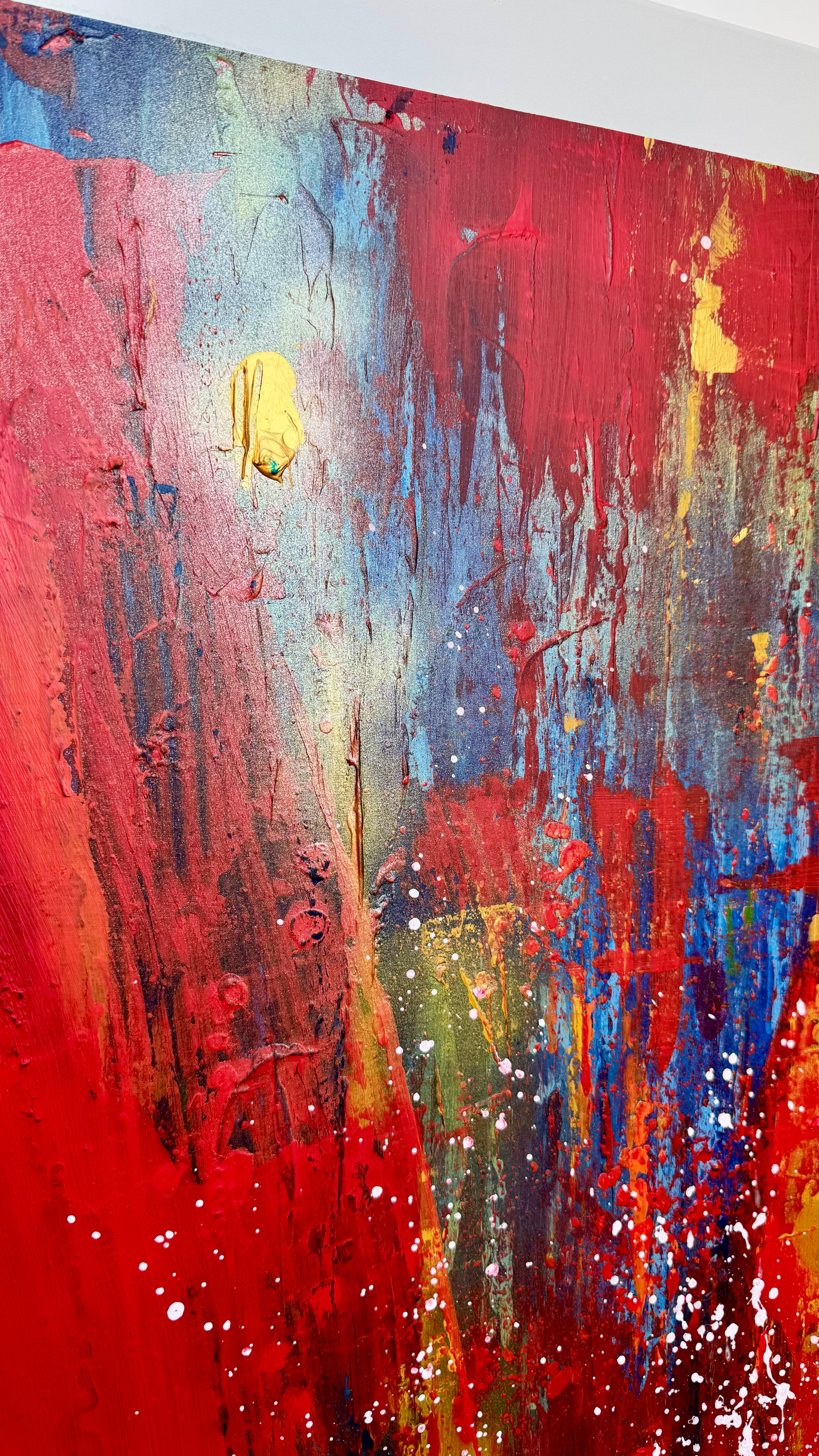 Blau war der Plan | 100x120