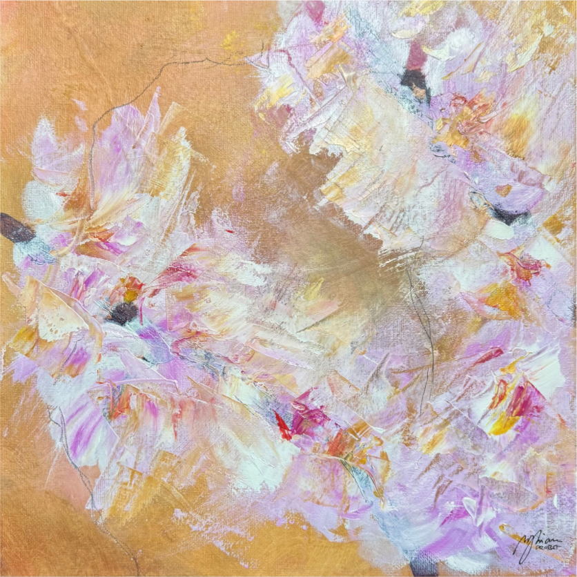 Kirschblüten Fine Art Print Hahnemühle Bamboo Wandkunst Myriam Probst Art