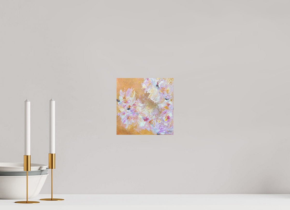 Kirschblüten Fine Art Print Hahnemühle Bamboo Wandkunst Myriam Probst Art