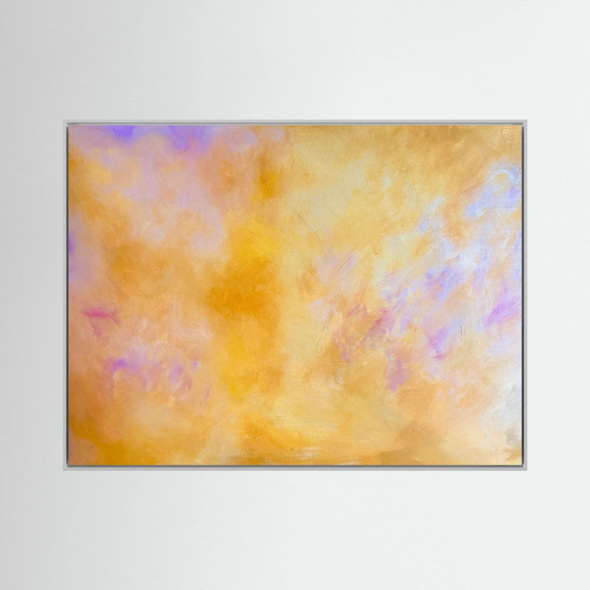 Golden Hour von Myriam Probst als gerahmter Leinwanddruck, Ansicht 4