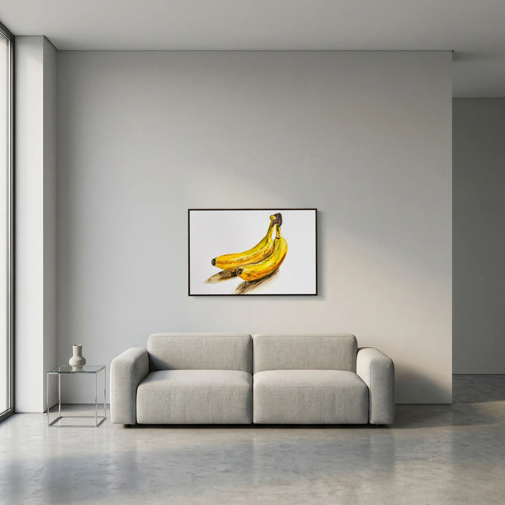 Bananen | Leinwand (gerahmt)