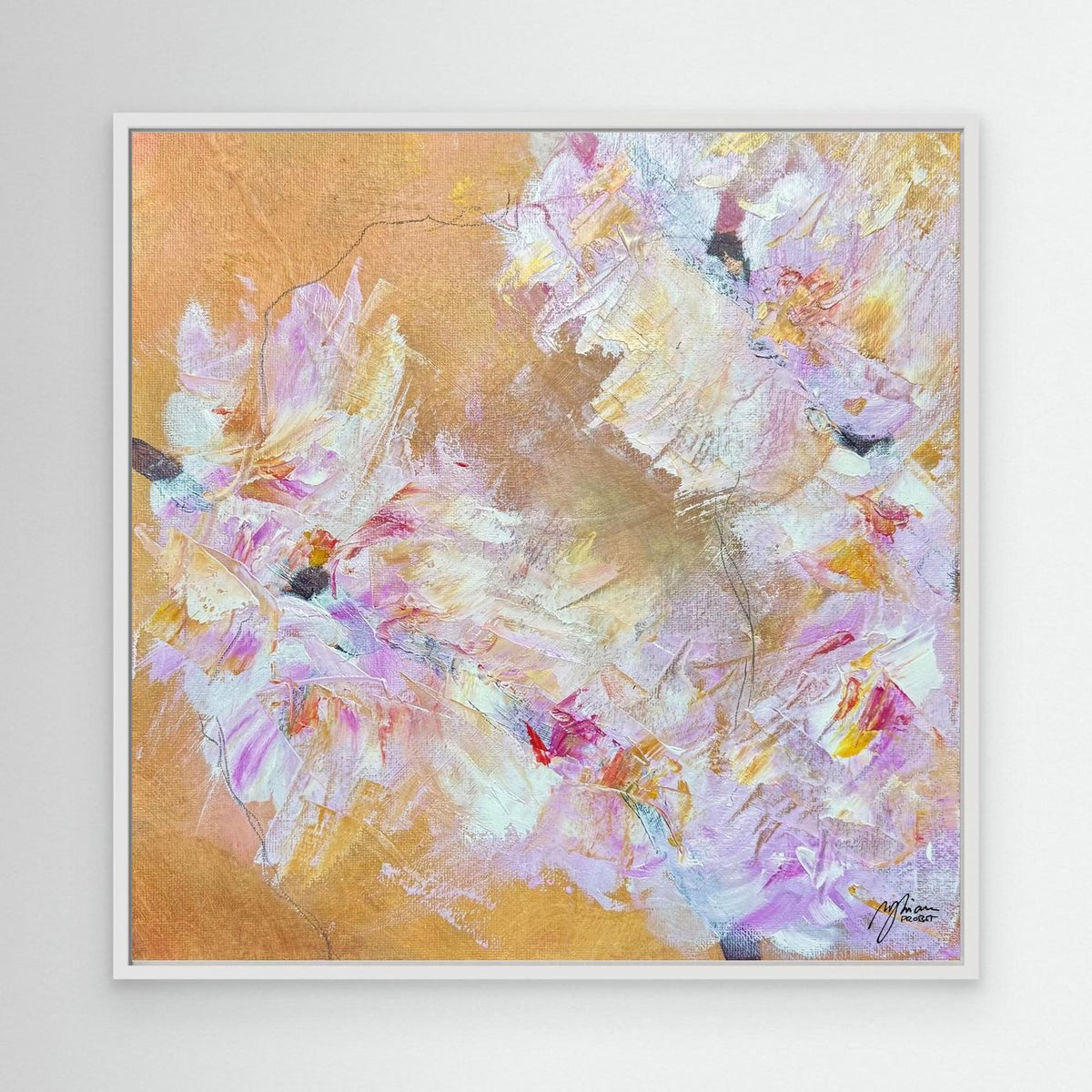 Kirschblüten Fine Art Print Leinwand gerahmt Muttertagsgeschenk Köln Myriam Probst