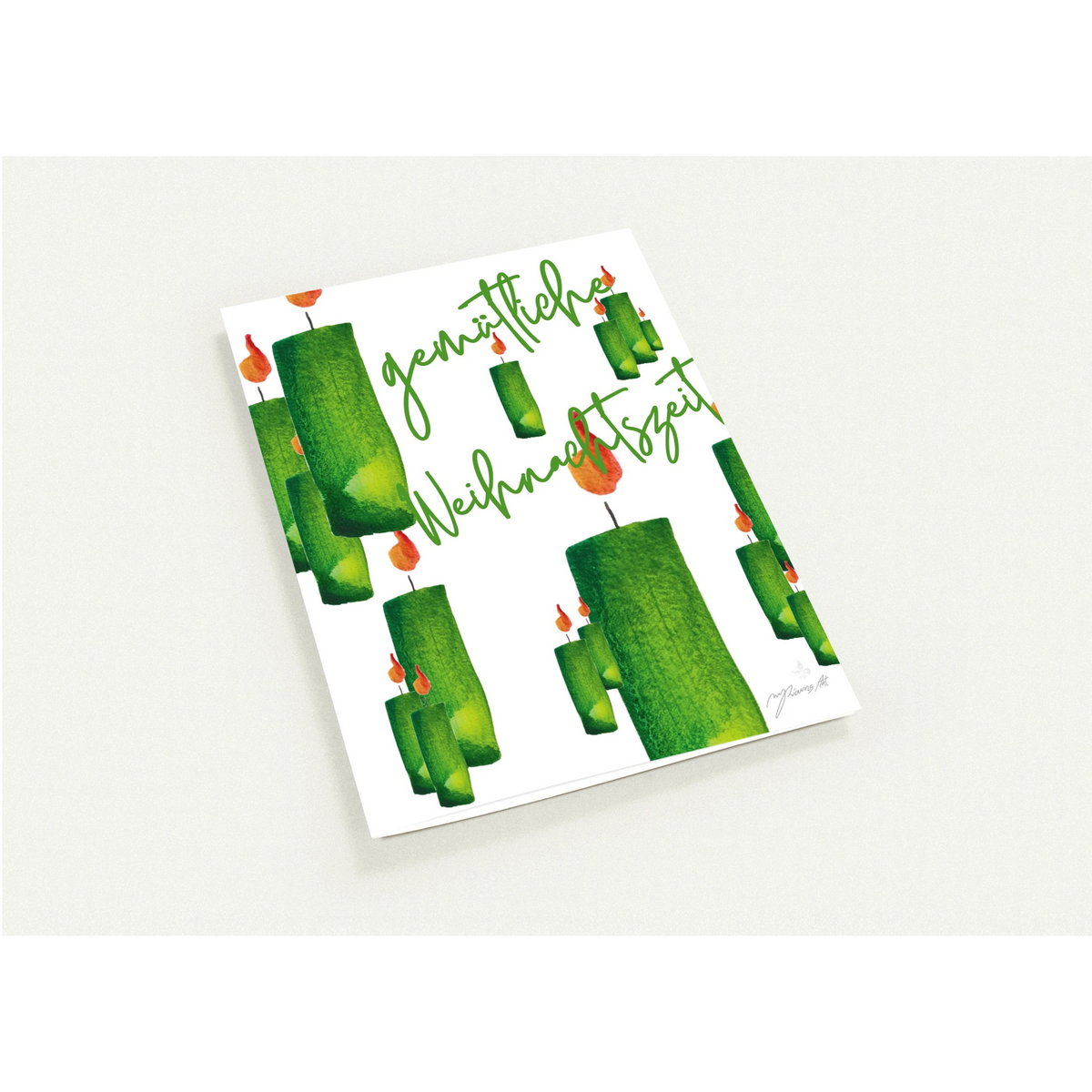 Nr. 3 Gemütliche Weihnachtszeit, Klappkarte