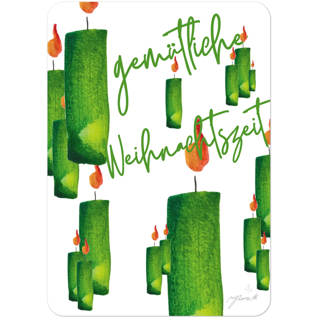 Nr. 3 Gemütliche Weihnachtszeit, Grußkarte A6, Ansicht 2