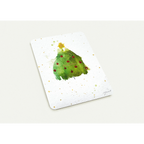 Nr. 6 Strahlender Baum, Grußkarte A6 mit Goldfolie