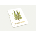 Nr. 8 Weihnachtsgrüße, Grußkarte A6 mit Goldfolie