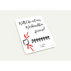 Nr. 12 Willst du mit mir Weihnachten feiern?, Grußkarte A6